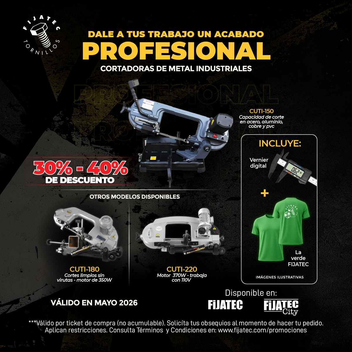 promociones fijatec mes de mayo 2026